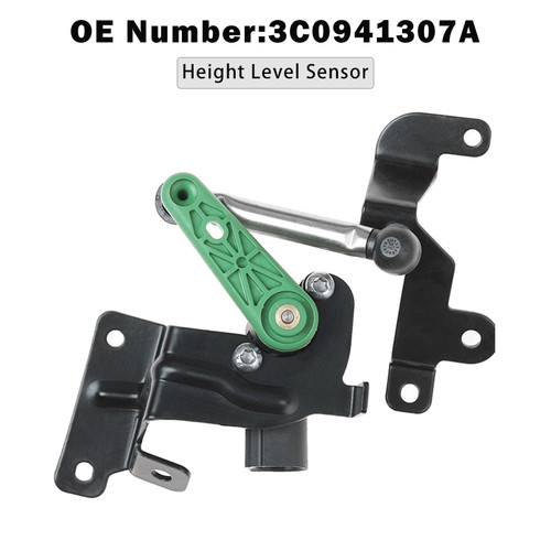 2009-2018 VW CC Eos Golf Passat Tiguan Scirocco Rear Left Height Level Sensor 3C0941307A Generic