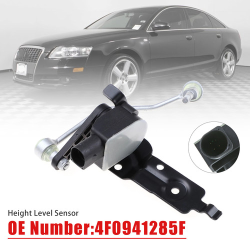 2005-2011 Audi A6 Quattro S6 Front Left Headlight Level Sensor 4F0941285F Generic