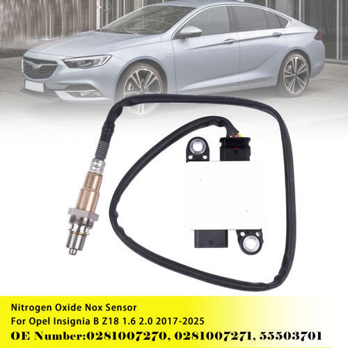 2017-2025 Opel Insignia B Z18 1.6 2.0 Nox Sensor 55503701 0281007270 Generic