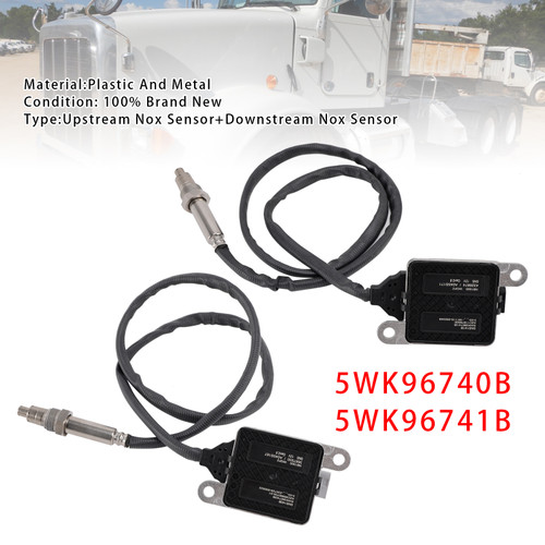 2013-2018 Cummins ISX DIESEL Kit Of Nox Sensor 5WK96740B 5WK96741B Generic