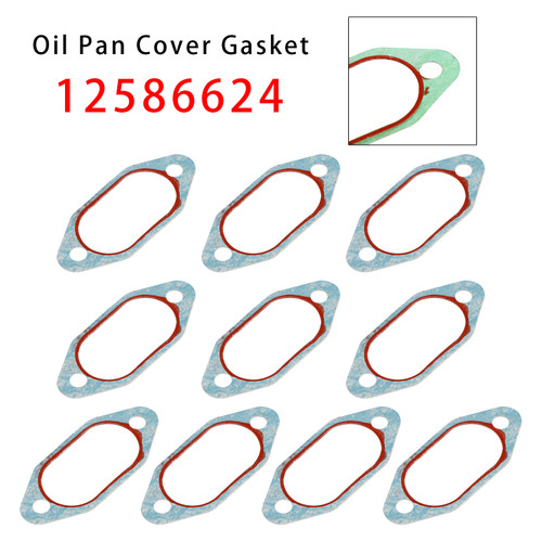 GM vehicle's 10PCS 12586624 Oil Pan Cover Gasket Generic