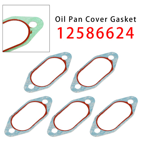 GM vehicle's 5PCS 12586624 Oil Pan Cover Gasket Generic