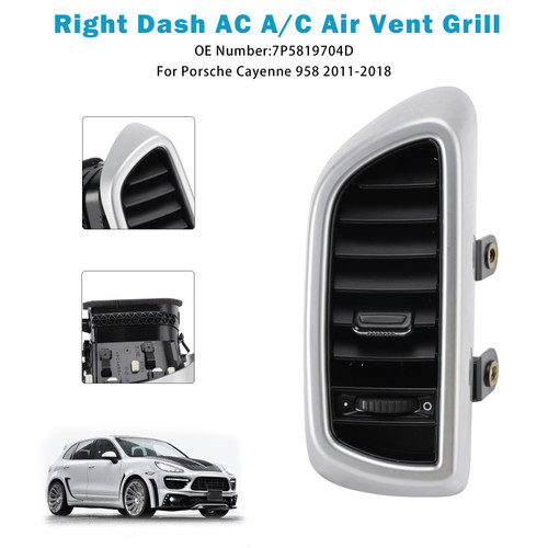 2011-2018 Porsche Cayenne 958 Right Dash AC A/C Air Vent Grill 7P5819704D Generic