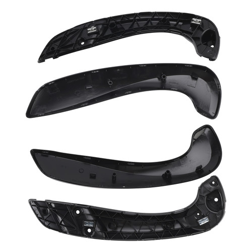 2009-2015 Renault Fluence Front Left+Right Side Inner Door Handle Base+Cover Set Generic