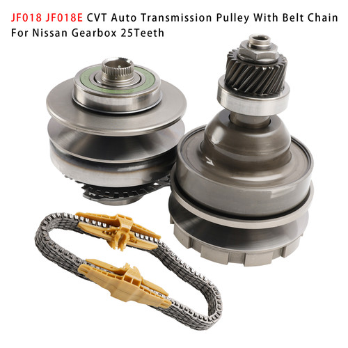 JF018 JF018E CVT Auto Transmission Pulley With Belt Chain For Nissan Gearbox 25Teeth
