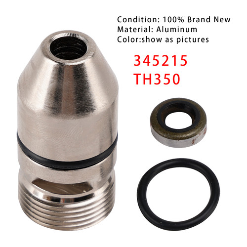 GM Turbo 350 Speedometer Adapter Speedo Gear Sleeve Housing w/ Extra Seals 345215 TH350 Generic