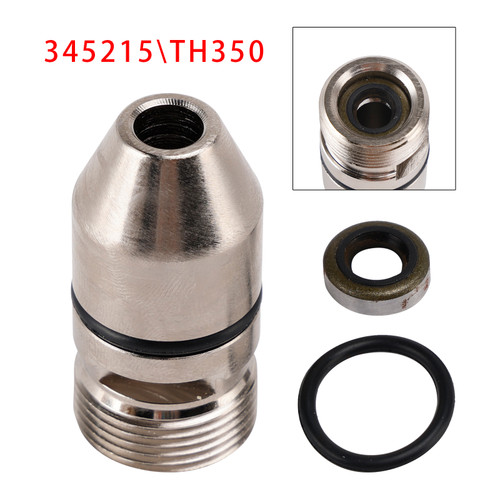 GM Turbo 350 Speedometer Adapter Speedo Gear Sleeve Housing w/ Extra Seals 345215 TH350 Generic