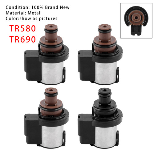 Subaru Lineartronic CVT 4PCS Torque Converter AWD Solenoid TR580 TR690 Generic