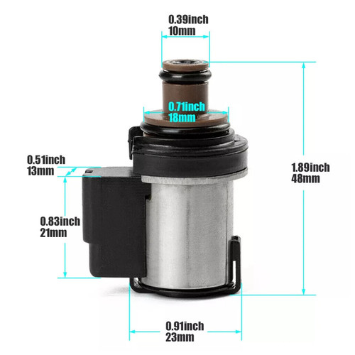 Subaru Lineartronic CVT 4PCS Torque Converter AWD Solenoid TR580 TR690 Generic