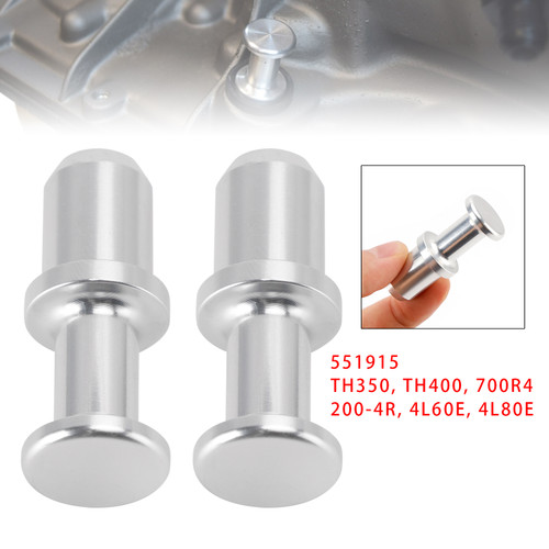 551915 Dipstick Tube Plug Seal For GM TH350 TH400 700R4 4L60E 4L80E Transmission with 0.6¡± Dipstick Tube 2 Pack