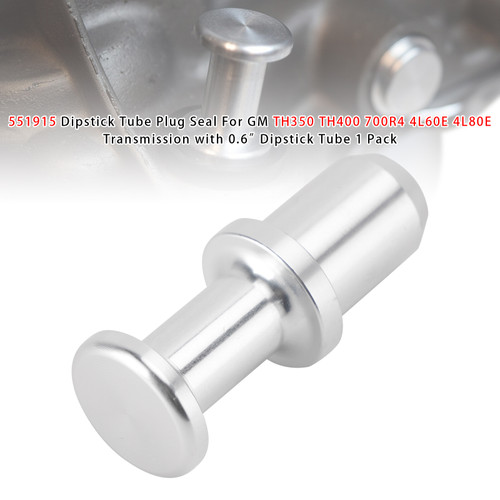 551915 Dipstick Tube Plug Seal For GM TH350 TH400 700R4 4L60E 4L80E Transmission with 0.6¡± Dipstick Tube 1 Pack