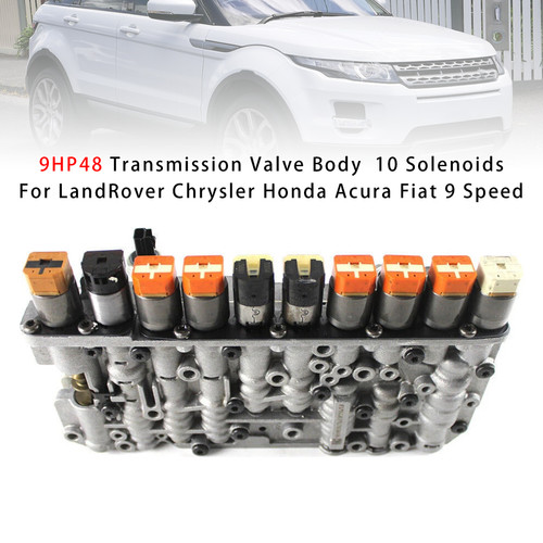 2013-2015 LANDROVER Range Rover Evoque Discovery Transmission Valve Body 10 Solenoids 9HP48 Generic