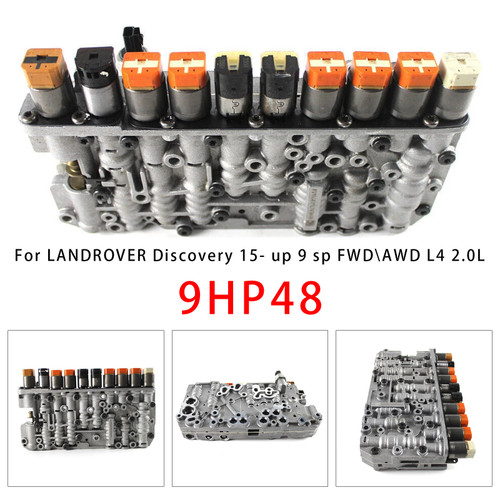 2013-2015 LANDROVER Range Rover Evoque Discovery Transmission Valve Body 10 Solenoids 9HP48 Generic