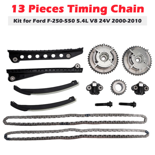 Ford Expedition 2000-2010 13 Pieces Timing Chain Kit 1L3Z-6L266-AA Generic
