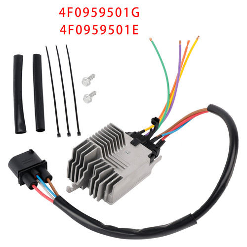 2004-2011 Audi A6 Radiator Fan Control Module 4F0959501G Generic