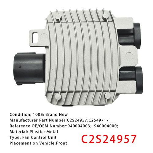 2001-2008 Jaguar X-Type 2.5L 3.0L V6 Radiator Fan Control Module C2S24957 Generic