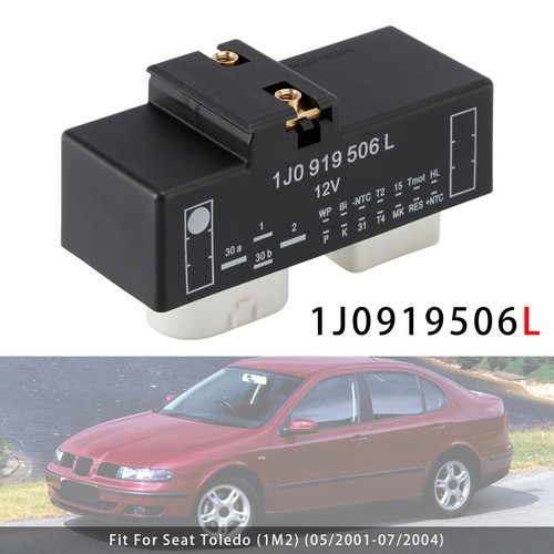 2001-2004 Seat Toledo (1M2) Radiator Fan Control Module 1J0919506L Generic