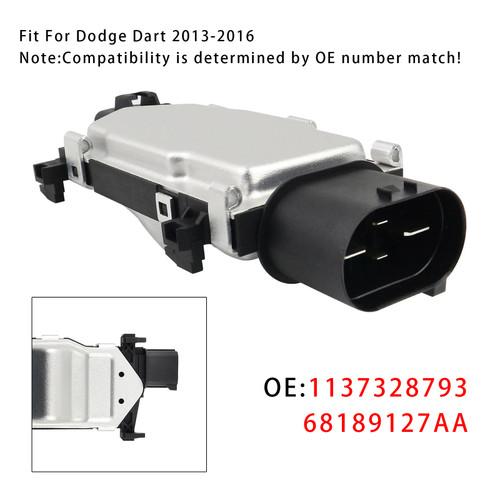 2013-2016 Dodge Dart Radiator Fan Control Module 1137328793 Generic