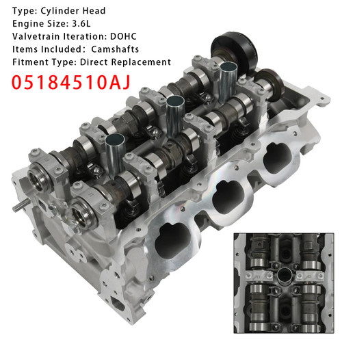 2011-2013 Dodge Durango Grand Caravan Journey Right Side Cylinder Head Assembly 05184510AJ Generic