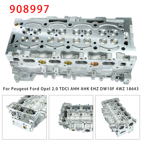 Cylinder Head Complete With Crankshaft 908997 For Peugeot Ford Opel 2.0 TDCI AHH hitch EHZ DW10F 4WZ 18643