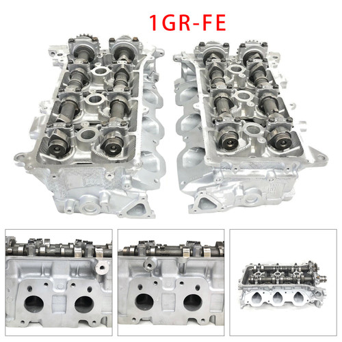 2012-2015 2PCS Cylinder Head 1GR-FE With Secondary Air Injection Generic