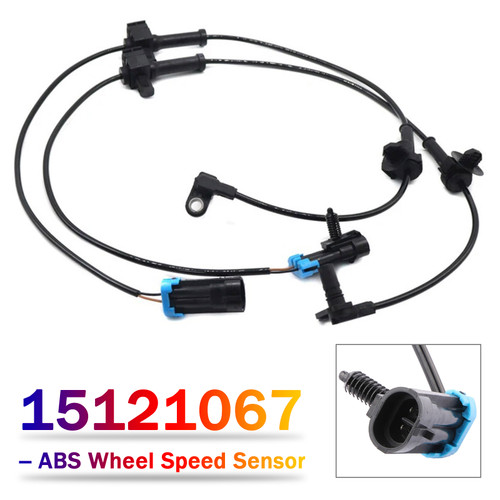 2007-2014 Cadillac Escalade ESV EXT Rear Left and Right ABS Wheel Speed Sensor 15121067 Generic