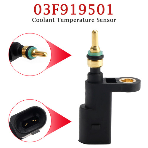 Coolant Temperature Sensor for Audi Q3 8U 1.4 TFSI Cambiare 03F919501