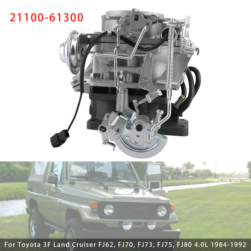 1984-1992 Toyota 3F Land Cruiser FJ62 FJ70 FJ73 Carburetor Carb 21100-61300 Generic