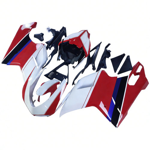 2007-2011 Ducati 1098 1198 848 Amotopart Fairings Red Xerox Racing Customs Fairing