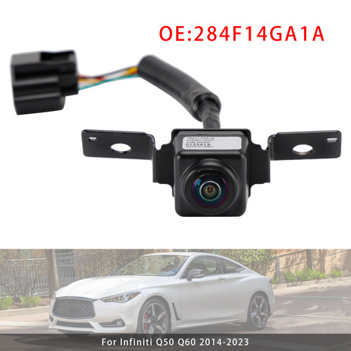 2014-2018 Infiniti Q50L Front Bumper Grill Camera Parking Assist 284F14GA1A Generic