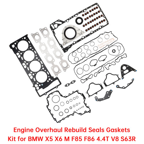 2014-2019 BMW X5 X6 M Engine Overhaul Rebuild Seals Gaskets Kit Generic