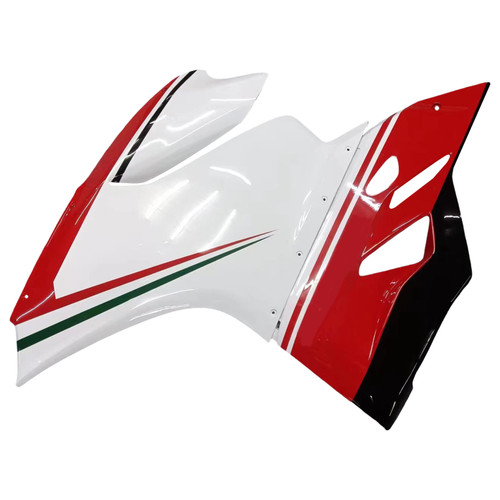 2012-2015 Ducati 1199 899 Panigale Amotopart Fairings Red White 1199 Racing Customs Fairing
