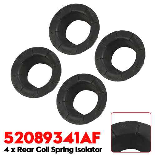 2005-2010 Jeep Grand Cherokee WK/WH 4x Rear Coil Spring Isolator 52089341AF Generic