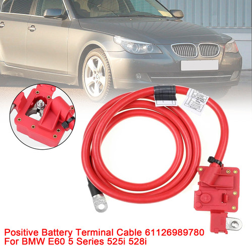 2004-2010 BMW 5 Series Positive Battery Terminal Cable 61126989780 Generic