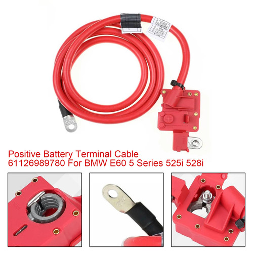 2004-2010 BMW 5 Series Positive Battery Terminal Cable 61126989780 Generic