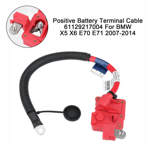 2007-2014 BMW X5 X6 Positive Battery Terminal Cable 61129217004 Generic
