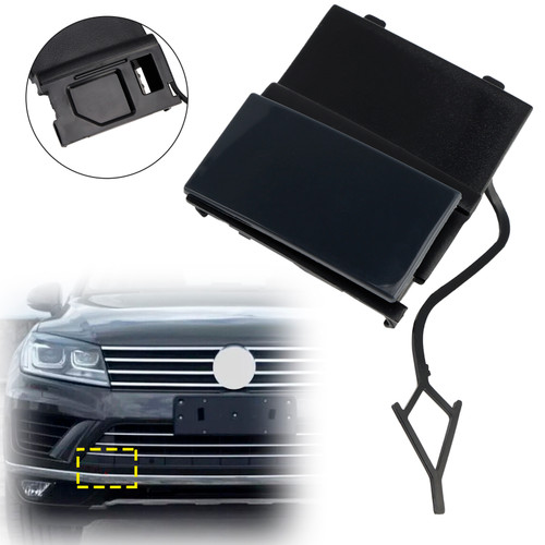 2014-2018 VW Touarge Car Front Right Bumper Tow Hook Eye Cover Cap 7P6807186A Generic