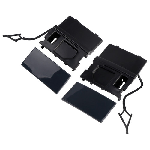 2014-2018 VW Touarge Car Front A Pair Bumper Tow Hook Eye Cover Cap 7P6807186A 7P6807185A Generic