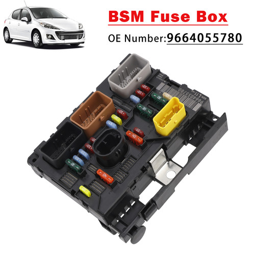 Peugeot 207 307 406 Partner BSM L11 9664055780 Fuse Box Generic