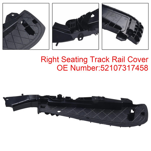 2011-2018 BMW 5 7 Series Right Support Seating Track Rail Cover 52107317458 Generic