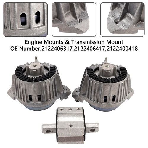 2009-2016 Mercedes-Benz E-Class A207 C207 S212 W212 Engine Mounts & Transmission Mount 2122406317 Generic