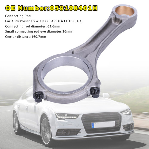 2007-2018 Audi A4 A5 A6 A7 A8 Connecting Rod 059198401N 059198401H Generic