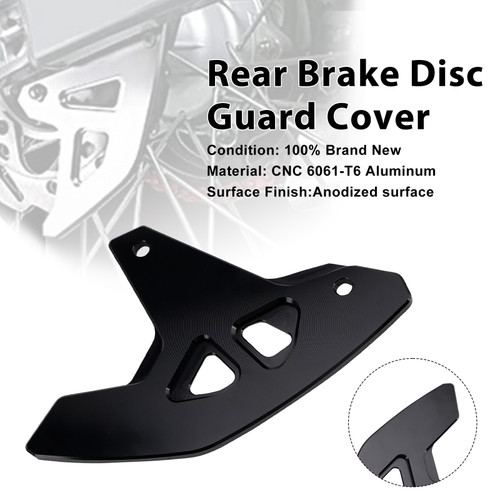 2000-2024 SUZUKI DRZ 400/E/S/SM Rear Brake Disc Guard Cover DR-Z400SM Black Generic