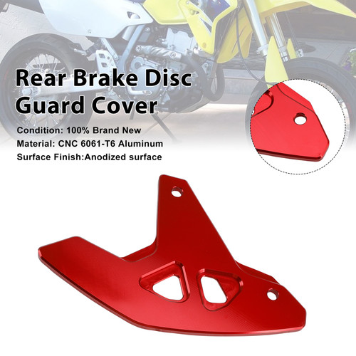 2000-2024 SUZUKI DRZ 400/E/S/SM Rear Brake Disc Guard Cover DR-Z400SM Red Generic