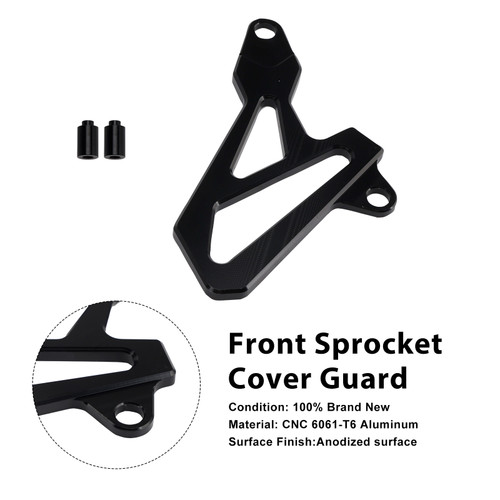 2000-2024 Suzuki DR-Z400SM DRZ400/S/E Front Sprocket Cover Guard Black Generic