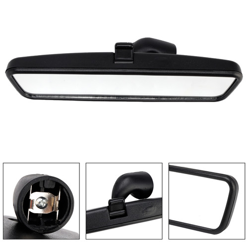 1998-2011 VW Bora Jetta Golf  Polo Rear View Interior Mirror Glass 3B0857511G Black Generic