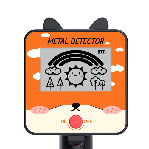 GT260 Kids Child Trasure Seeker Beginners Metal Detector Waterproof Coil Black