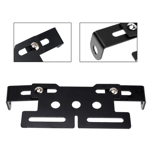 Motorcycle Taillight Mount Support License Plate Holder Light Bracket