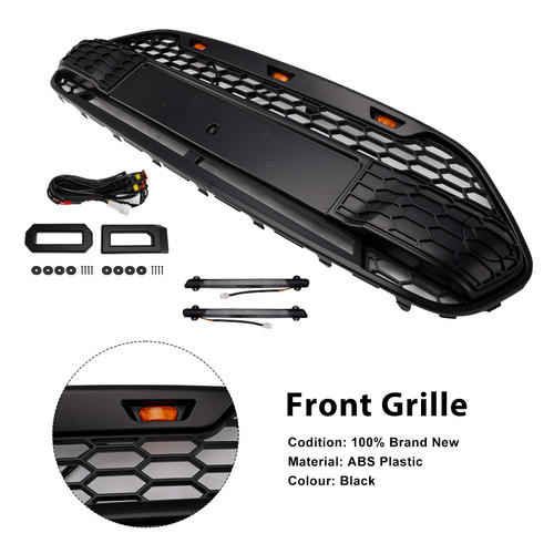 2014-2018 Ford Transit Connect Front Bumper Grille Black Generic