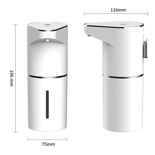 Automatic Foam Soap Dispenser 11.84oz Wall Mount Touchless Hand Soap Dispenser
